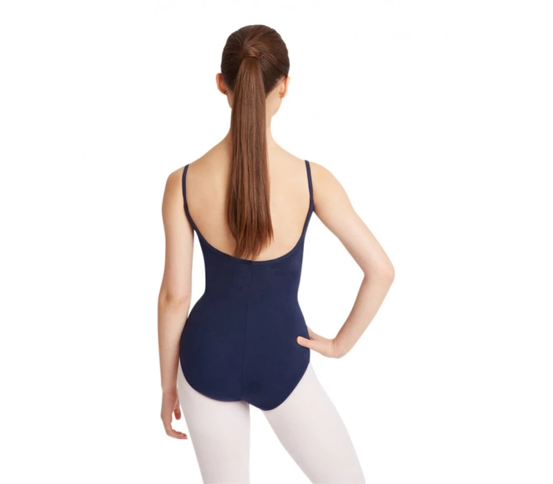 Capezio Princess Camisole Leotard, baletný dres - Zelená tmavo - hunter