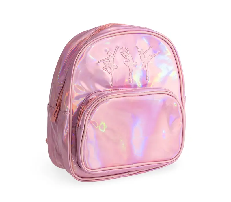 Bloch Ballerina Backpack, dúhový dievčenský batoh  - Dúhová ružová