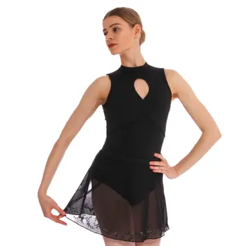 Bloch Hana Floral mesh skirt R3301, sukňa s elastickým pásom pre dámy