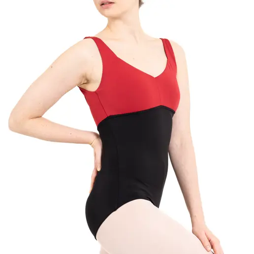 Capezio C'est La Vie Étoile leotard, dámsky dres na hrubšie ramienka