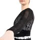 Capezio C'est La Vie Joyeux mesh cover up, dámsky top