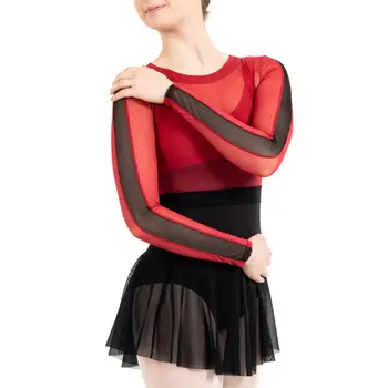 Capezio C'est La Vie Joyeux mesh cover up, dámsky top