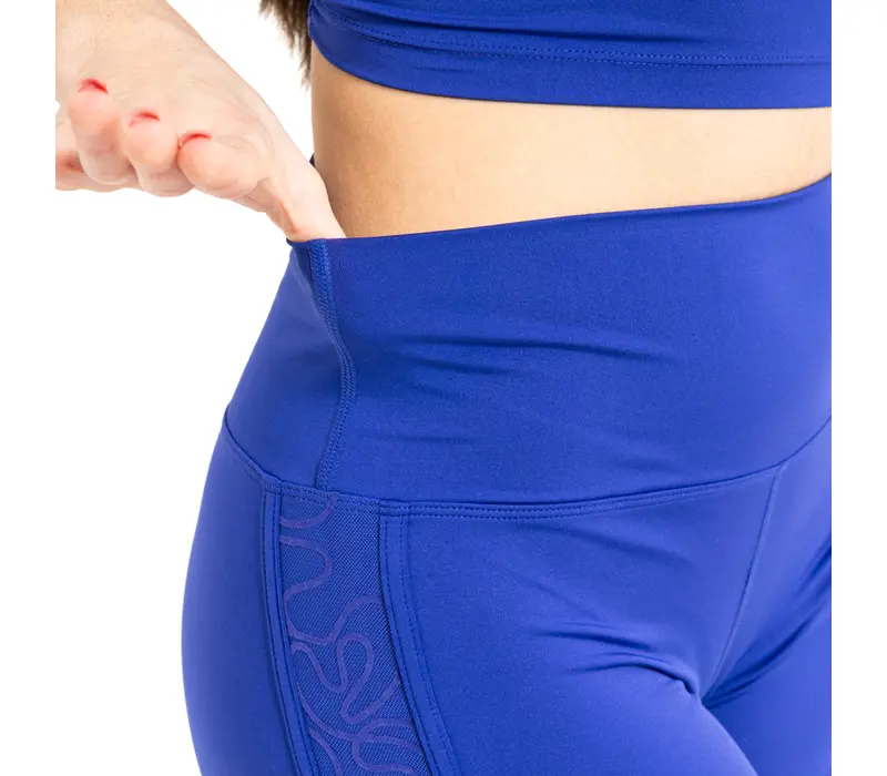 Capezio Bella Notte Vita Side Panel Short, šortky pre dámy - Spektrum modré