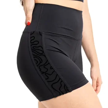 Capezio Bella Notte Vita Side Panel Short, šortky pre dámy - Čierna