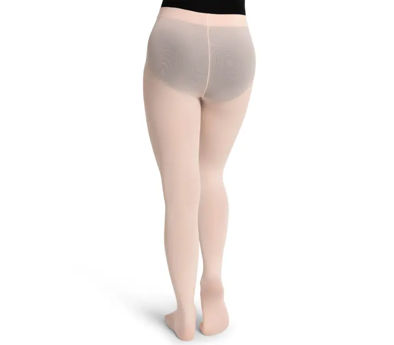 Capezio Ultra Soft tight self knit, dámske pančucháče s celým chodidlom - Ružová balet Capezio