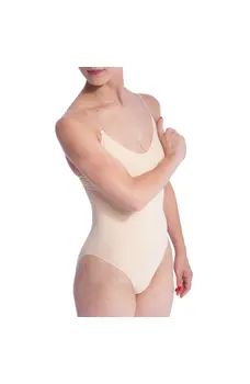 Capezio Camisole Clear straps, dámsky spodný dres 