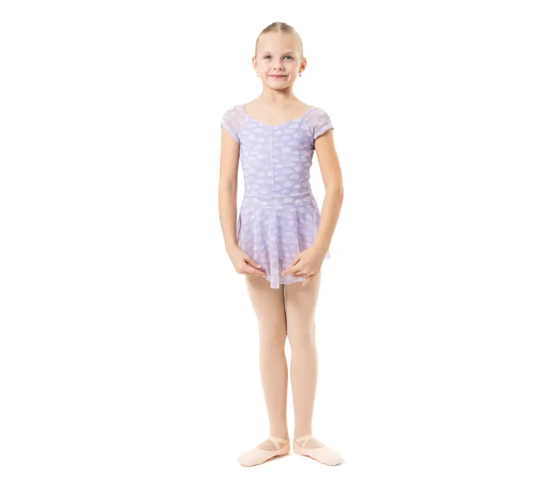 Capezio Cloud Nine Sky, dievčenská sukňa - Fialová lavender Capezio