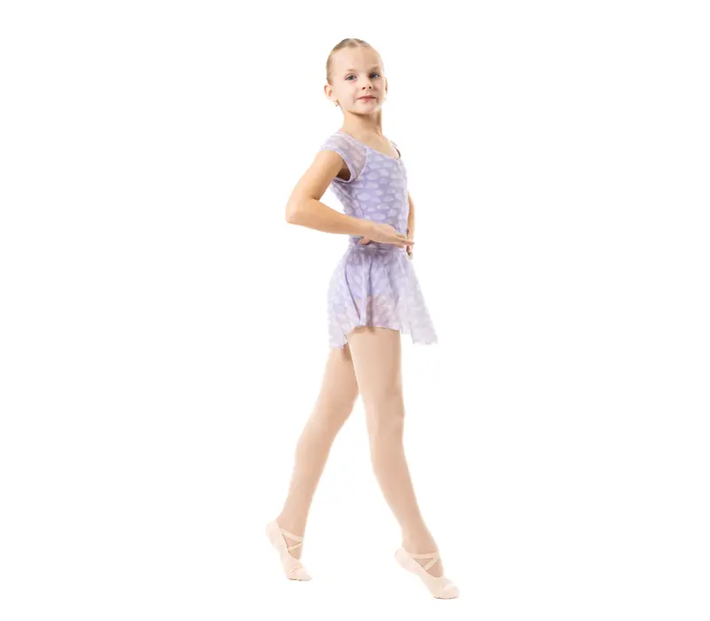 Capezio Cloud Nine Sky, dievčenská sukňa - Fialová lavender Capezio