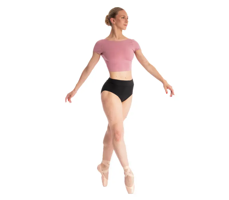 Capezio Clover Crop Top, dámsky top  - Lilas Capezio