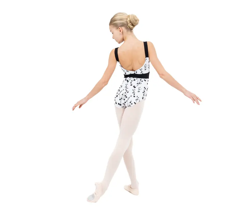 Capezio C'est La Vie Fleur, dievčenský dres na hrubšie ramienka - Cascading Florals Capezio