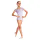 Capezio Galaxy, detský dres s krátkym rukávom  - Fialová - lavender