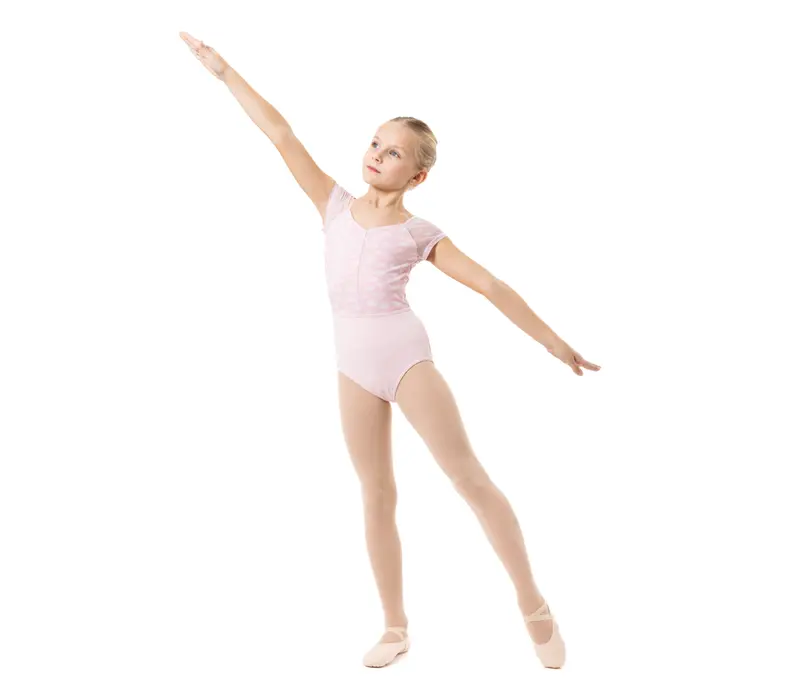 Capezio Nine Rainbow leotard, dievčenský dres  - Ružová Capezio