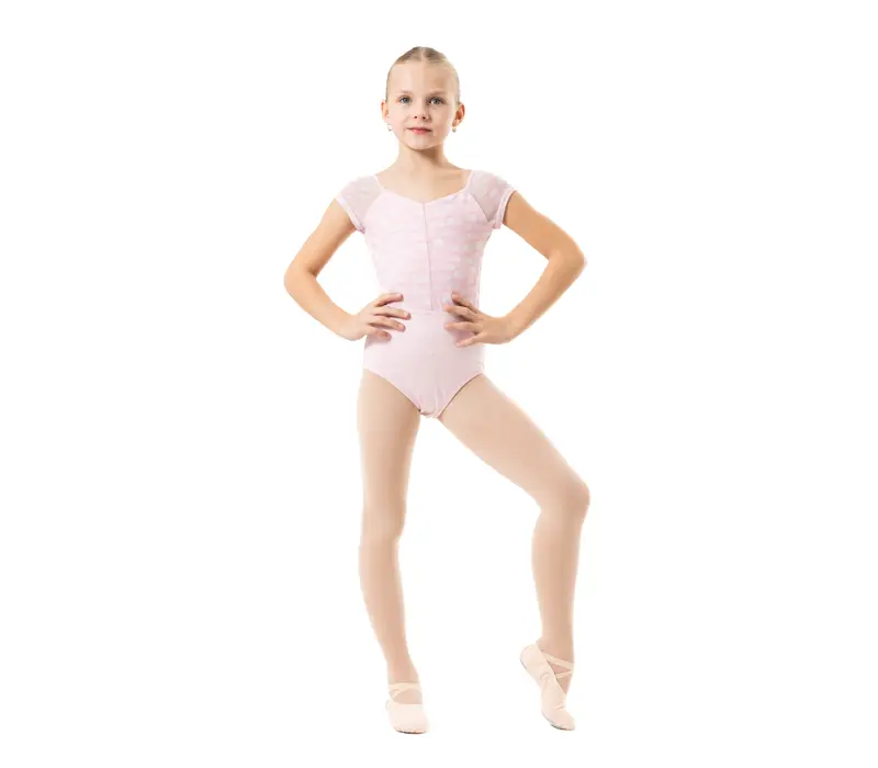 Capezio Nine Rainbow leotard, dievčenský dres  - Ružová Capezio