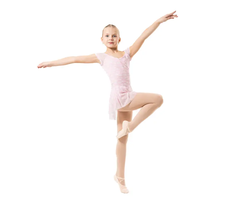 Capezio Nine Rainbow leotard, dievčenský dres  - Ružová Capezio