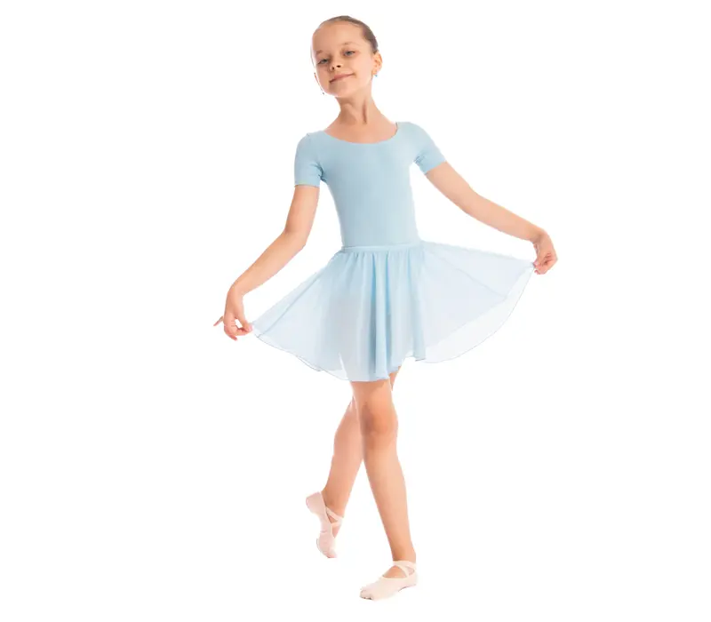 Capezio, suknička pre dievčatá - Modrá - light blue