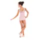 Capezio Star Mars Mesh back leotard, detský dres na hrubé ramienka  - Ružová- pink