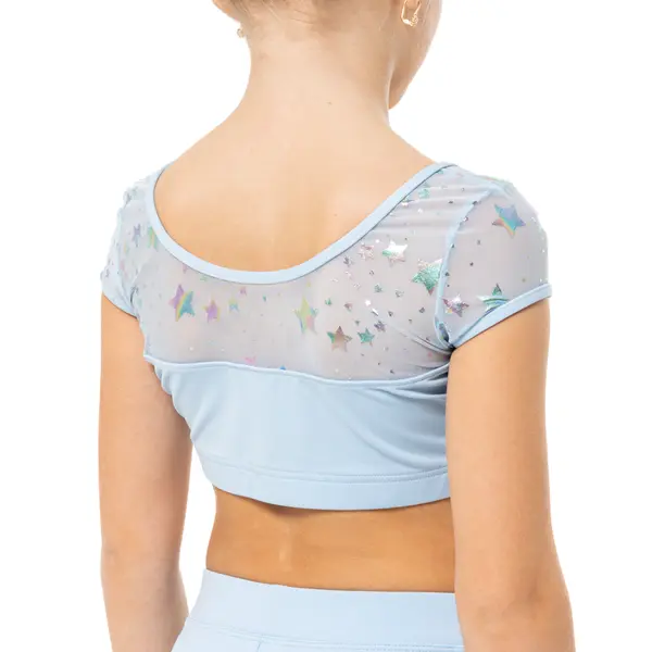 Capezio Star Cosmic Top, crop top pre dievčatá