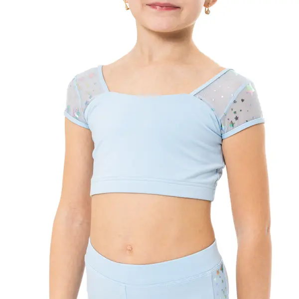 Capezio Star Cosmic Top, crop top pre dievčatá