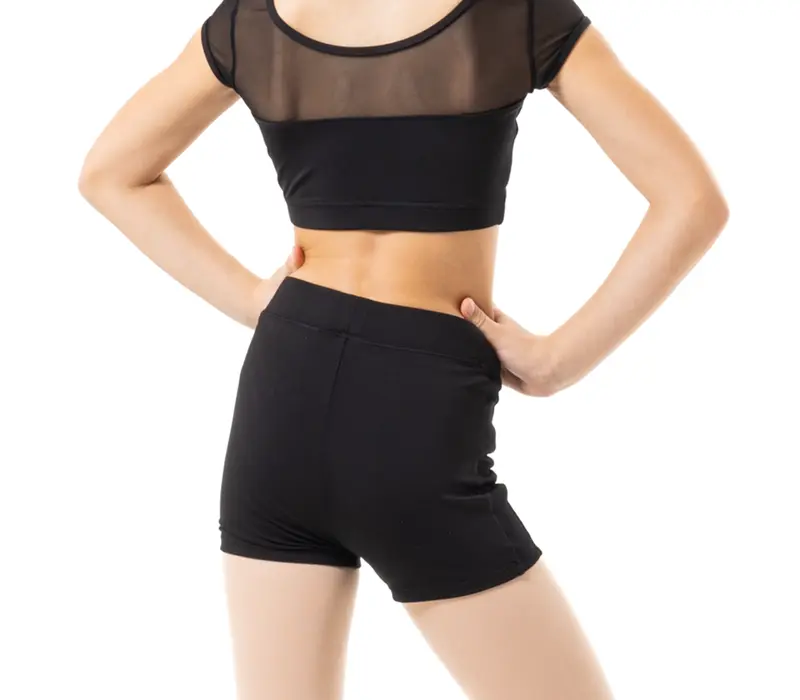 Capezio Star short, detské šortky - Čierna