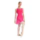 Mirella Miami boat neck tank, dámsky dres na hrubé ramienka - Fuchsia