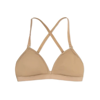 Capezio Deep Neck clear back, dámska podprsenka